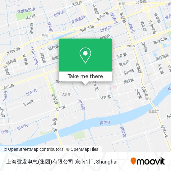 上海鹭发电气(集团)有限公司-东南1门 map