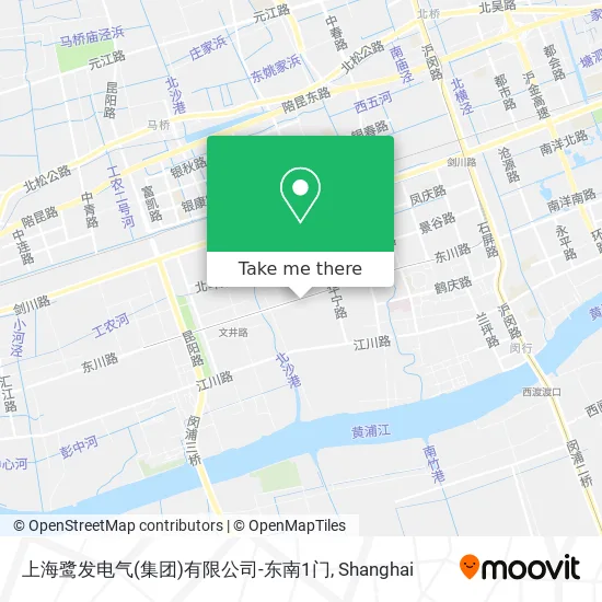 上海鹭发电气(集团)有限公司-东南1门 map
