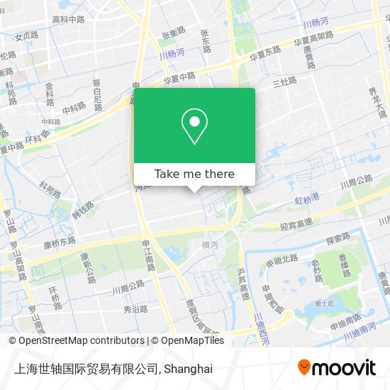 上海世轴国际贸易有限公司 map