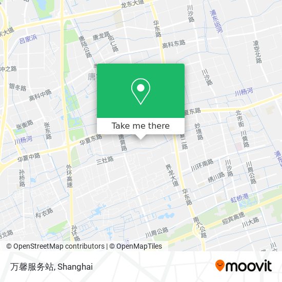 万馨服务站 map