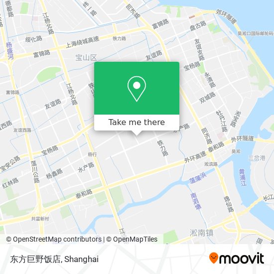 东方巨野饭店 map