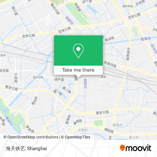 海天铁艺 map