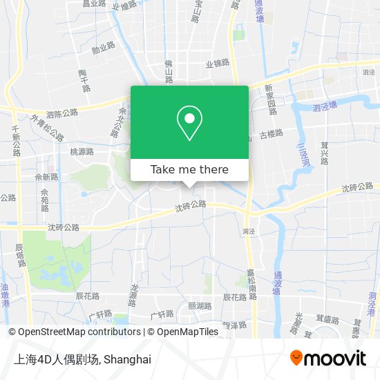 上海4D人偶剧场 map
