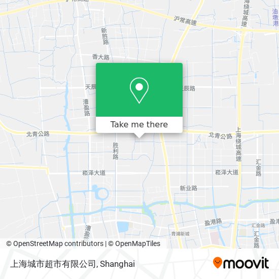 上海城市超市有限公司 map