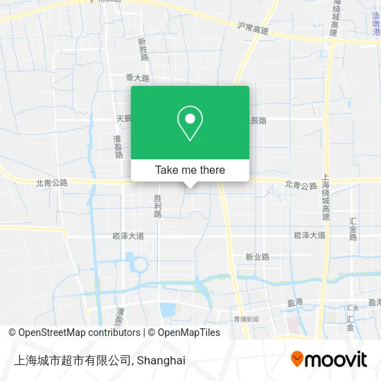 上海城市超市有限公司 map