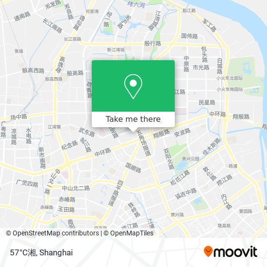 57°C湘 map