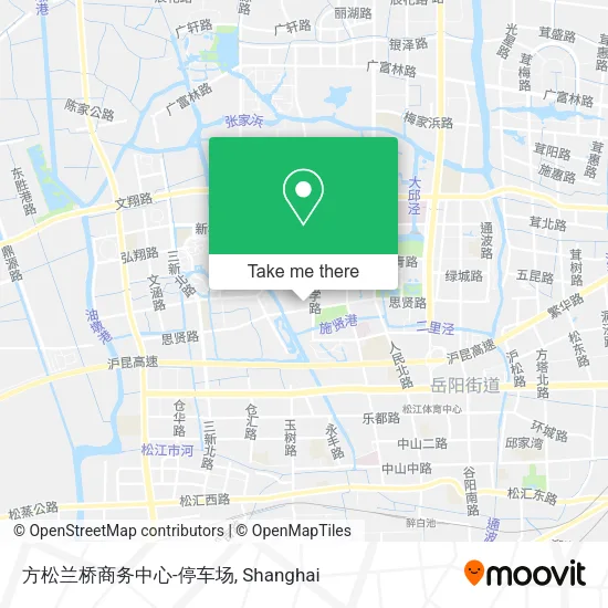 方松兰桥商务中心-停车场 map