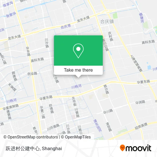 跃进村公建中心 map