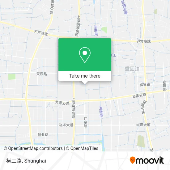 横二路 map