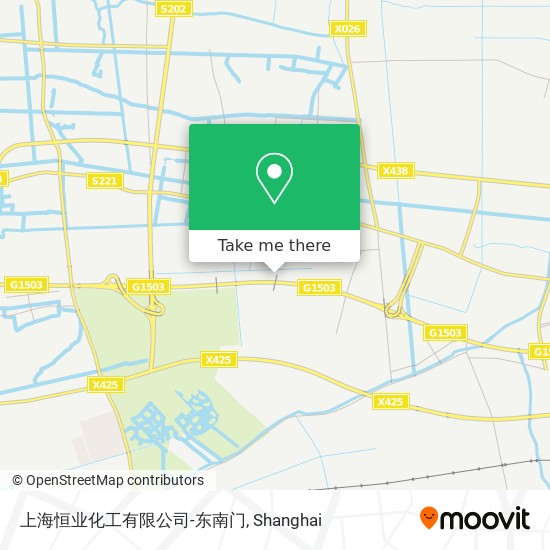 上海恒业化工有限公司-东南门 map