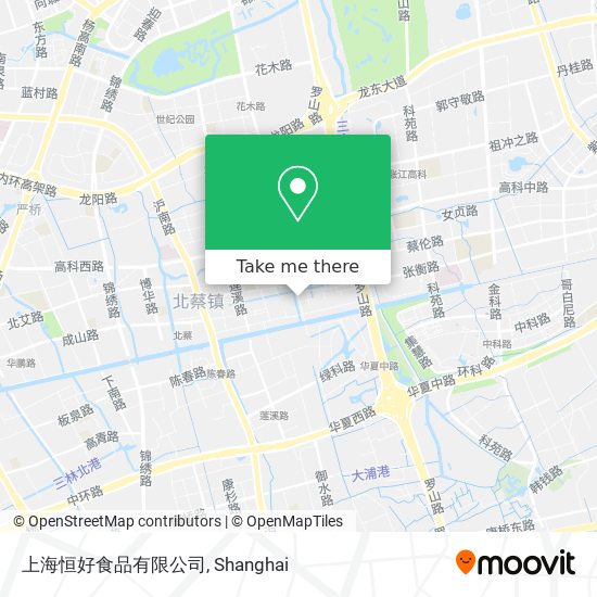 上海恒好食品有限公司 map