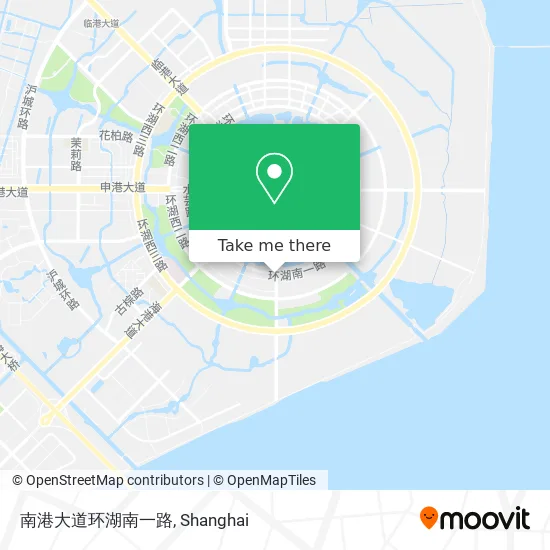 南港大道环湖南一路 map