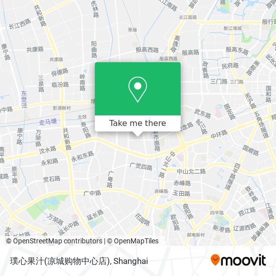 璞心果汁(凉城购物中心店) map