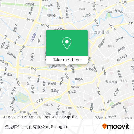 金流软件(上海)有限公司 map