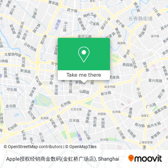 Apple授权经销商金数码(金虹桥广场店) map