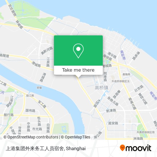 上港集团外来务工人员宿舍 map