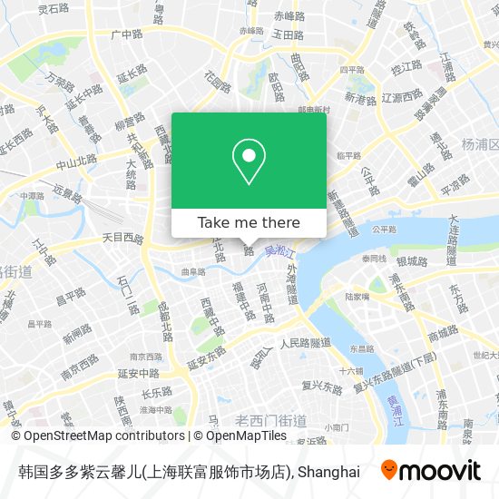 韩国多多紫云馨儿(上海联富服饰市场店) map