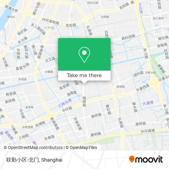 联勤小区-北门 map