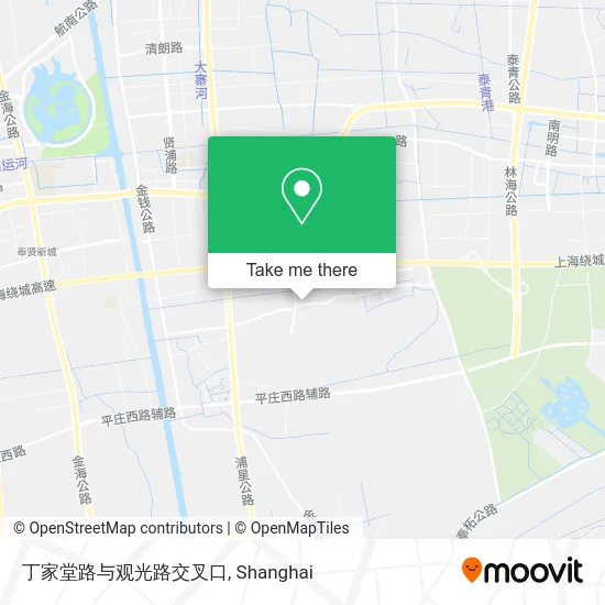 丁家堂路与观光路交叉口 map