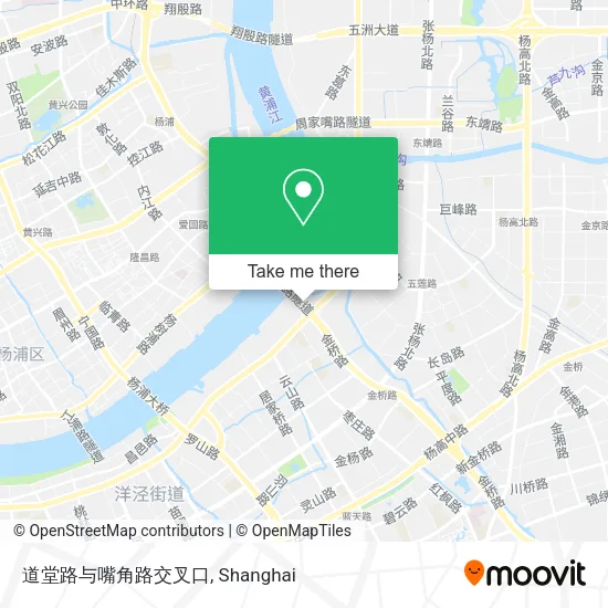 道堂路与嘴角路交叉口 map
