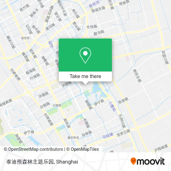 泰迪熊森林主题乐园 map