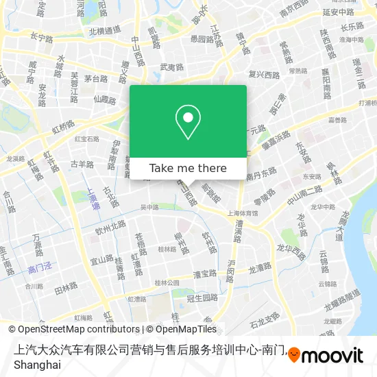 上汽大众汽车有限公司营销与售后服务培训中心-南门 map