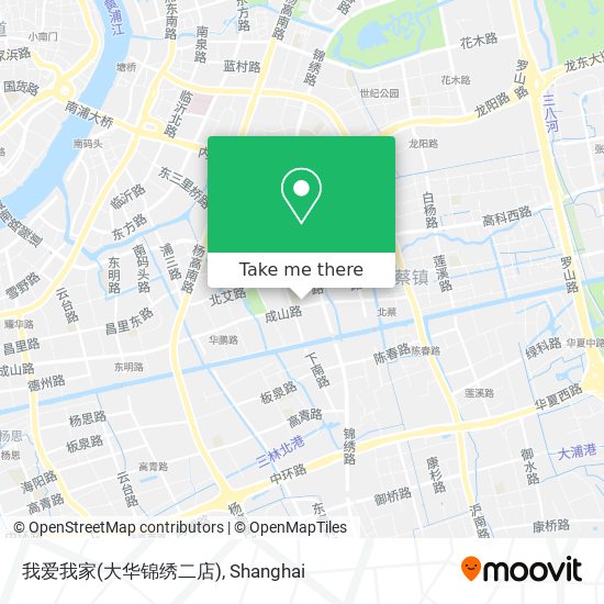 我爱我家(大华锦绣二店) map