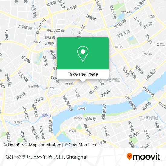 家化公寓地上停车场-入口 map