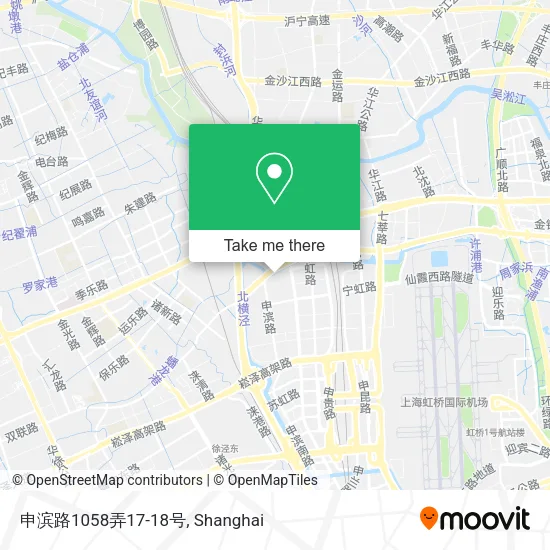 申滨路1058弄17-18号 map