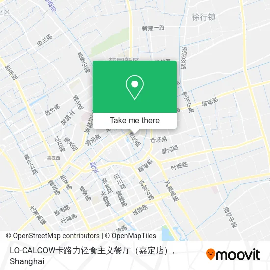 LO·CALCOW卡路力轻食主义餐厅（嘉定店） map