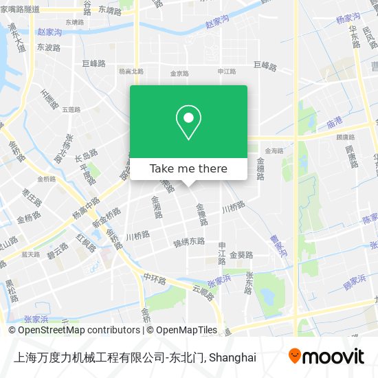 上海万度力机械工程有限公司-东北门 map