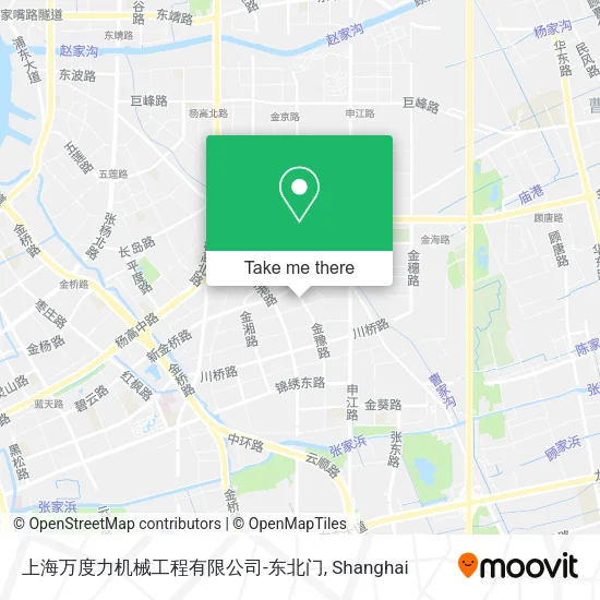 上海万度力机械工程有限公司-东北门 map