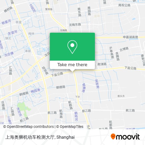 上海奥狮机动车检测大厅 map