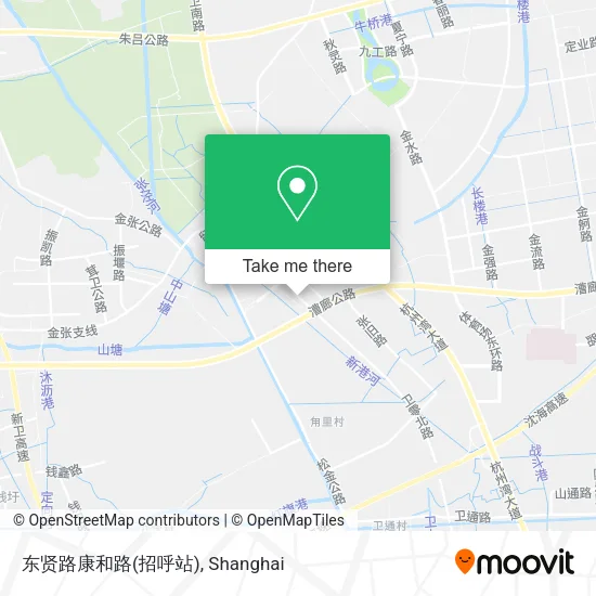 东贤路康和路(招呼站) map