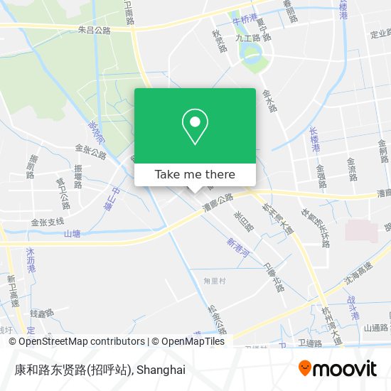 康和路东贤路(招呼站) map