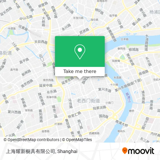 上海耀新橱具有限公司 map