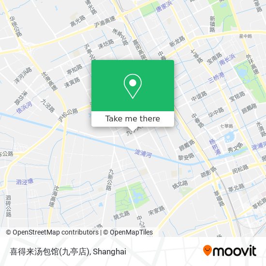 喜得来汤包馆(九亭店) map