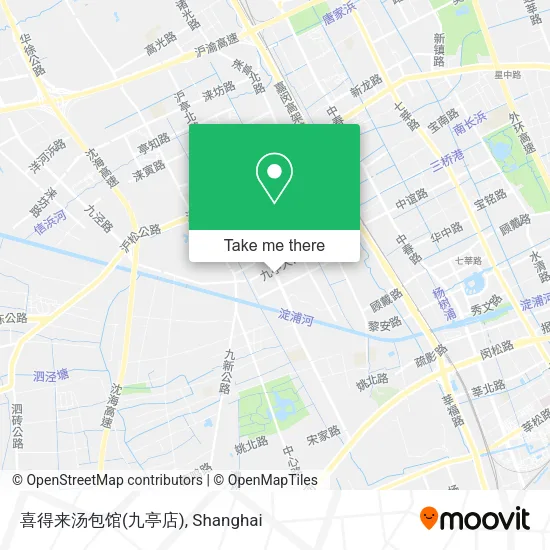 喜得来汤包馆(九亭店) map