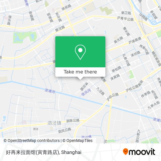 好再来拉面馆(寅青路店) map