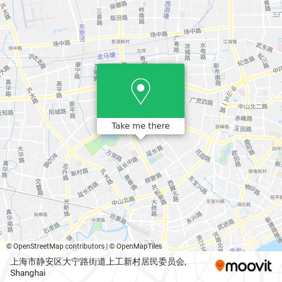 上海市静安区大宁路街道上工新村居民委员会 map