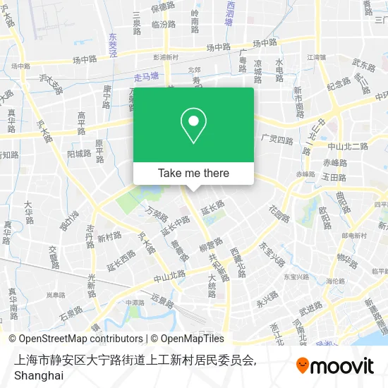 上海市静安区大宁路街道上工新村居民委员会 map