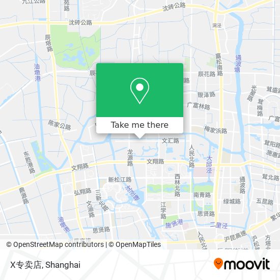 X专卖店 map