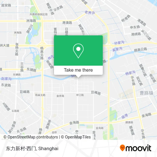 东力新村-西门 map