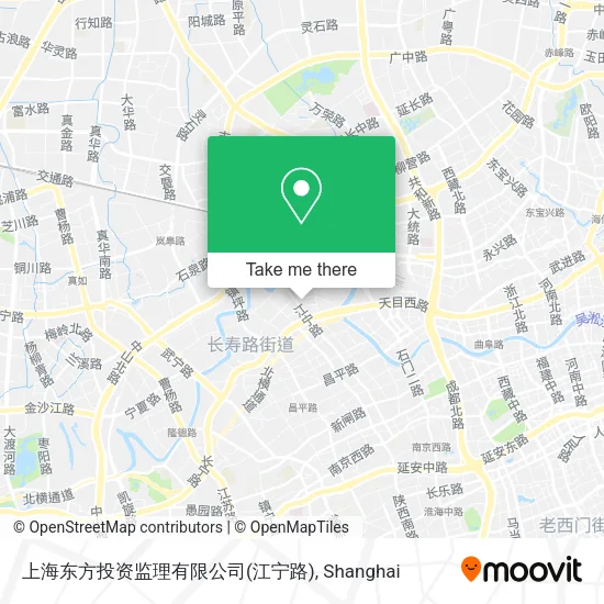上海东方投资监理有限公司(江宁路) map