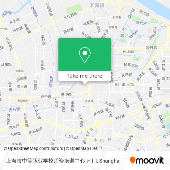 上海市中等职业学校师资培训中心-南门 map