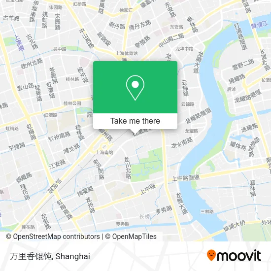 万里香馄饨 map