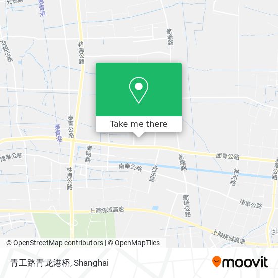 青工路青龙港桥 map