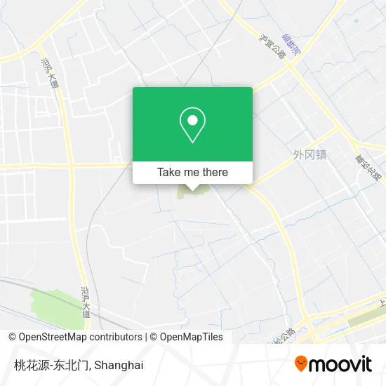 桃花源-东北门 map