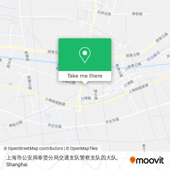 上海市公安局奉贤分局交通支队警察支队四大队 map