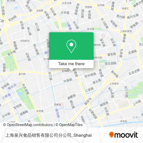 上海泉兴食品销售有限公司分公司 map